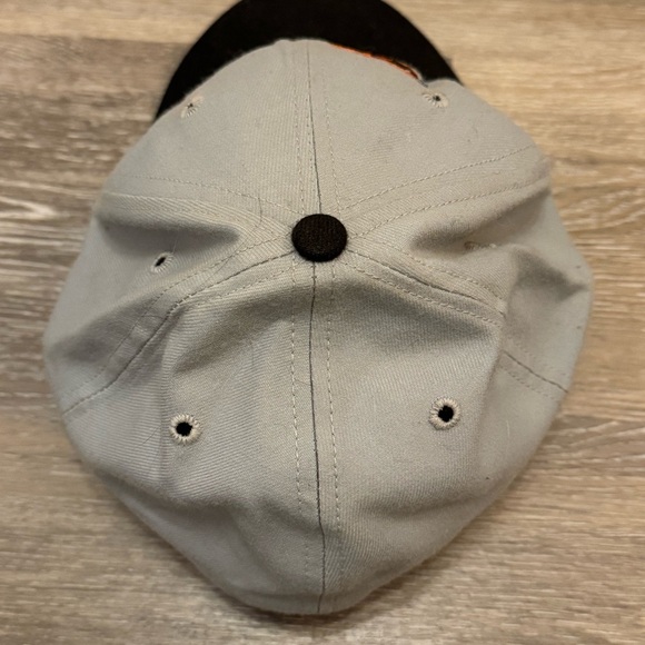 Vintage Baltimore Orioles New Era Pro Model 5950 Fitted Hat Gray USA Made 7 1/2 - Picture 4 of 12